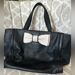 Black Kate Spade tote